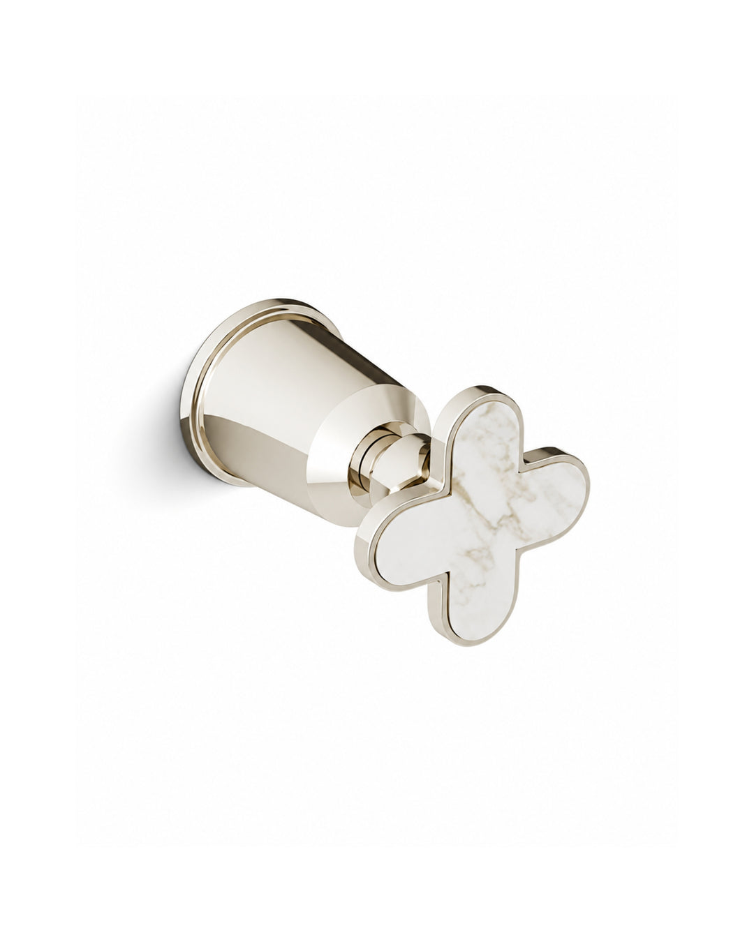 Twenties afspærringsventil Calacatta Oro marmor i Poleret nikkel – Devon&Devon | DSL Studio