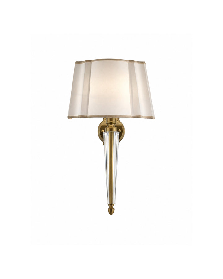 Crystal væglampe i bronze – Devon&Devon