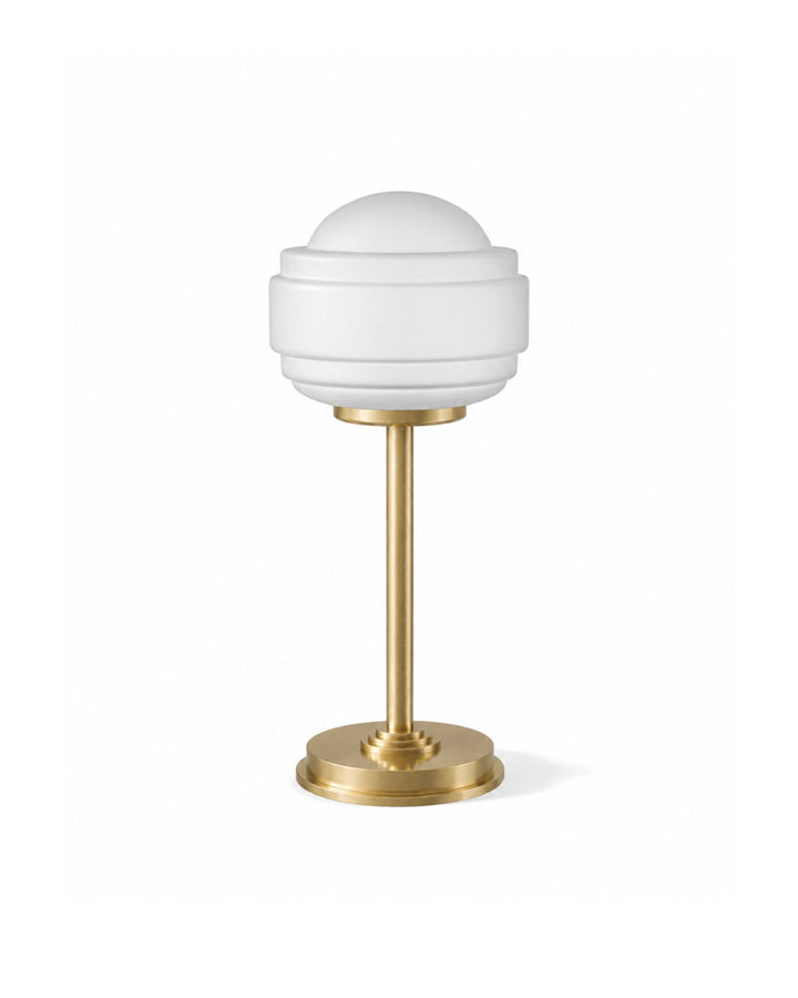 Allure bordlampe i børstet messing – Devon&Devon