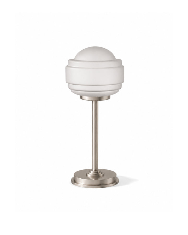 Allure bordlampe i børstet nikkel – Devon&Devon