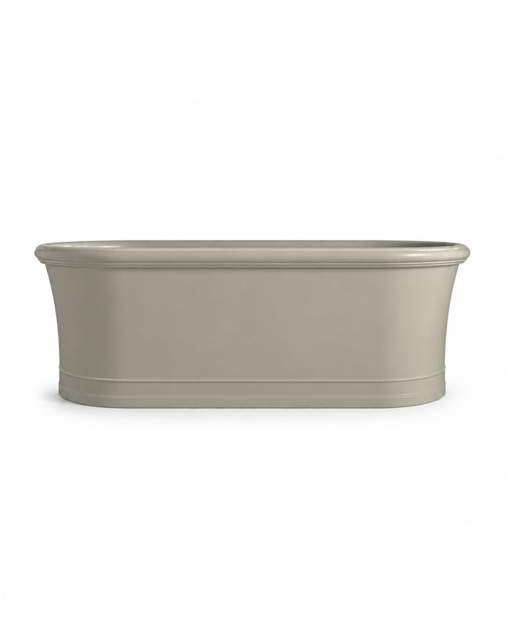 Celine badekar i White Tec specialfarve – khaki