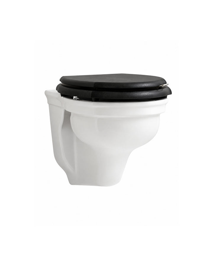 Westminster væghængt toilet set fra siden fra Devon&Devon