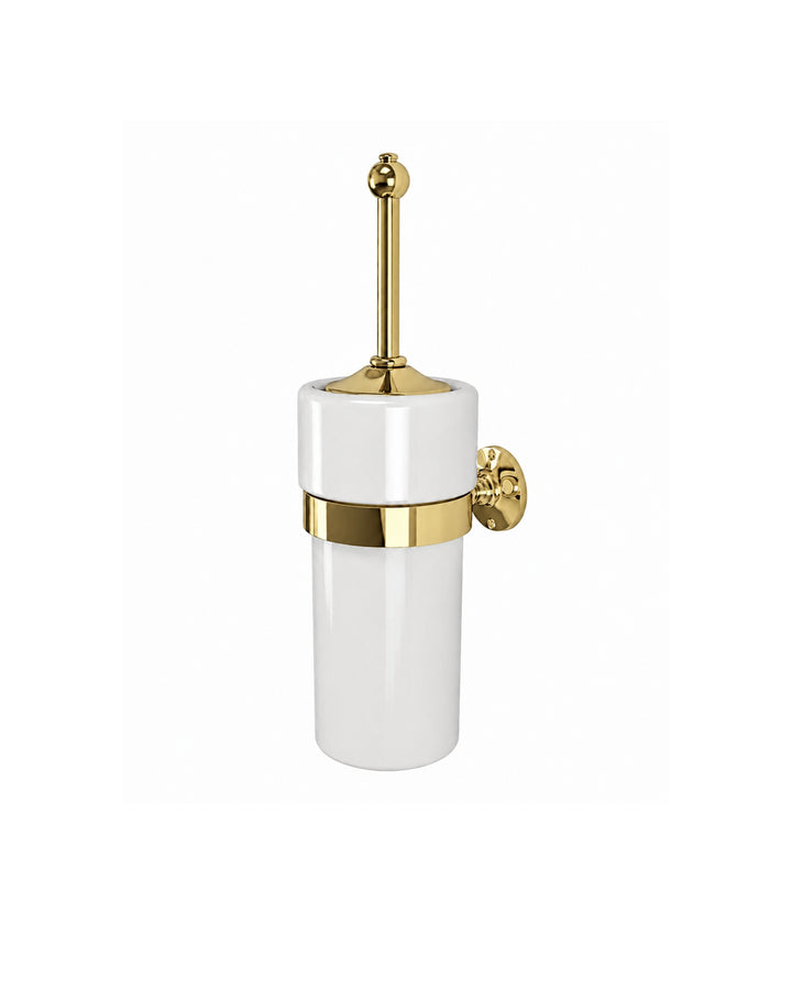 Cavendish toiletbørsteholder i massiv messing – Devon&Devon