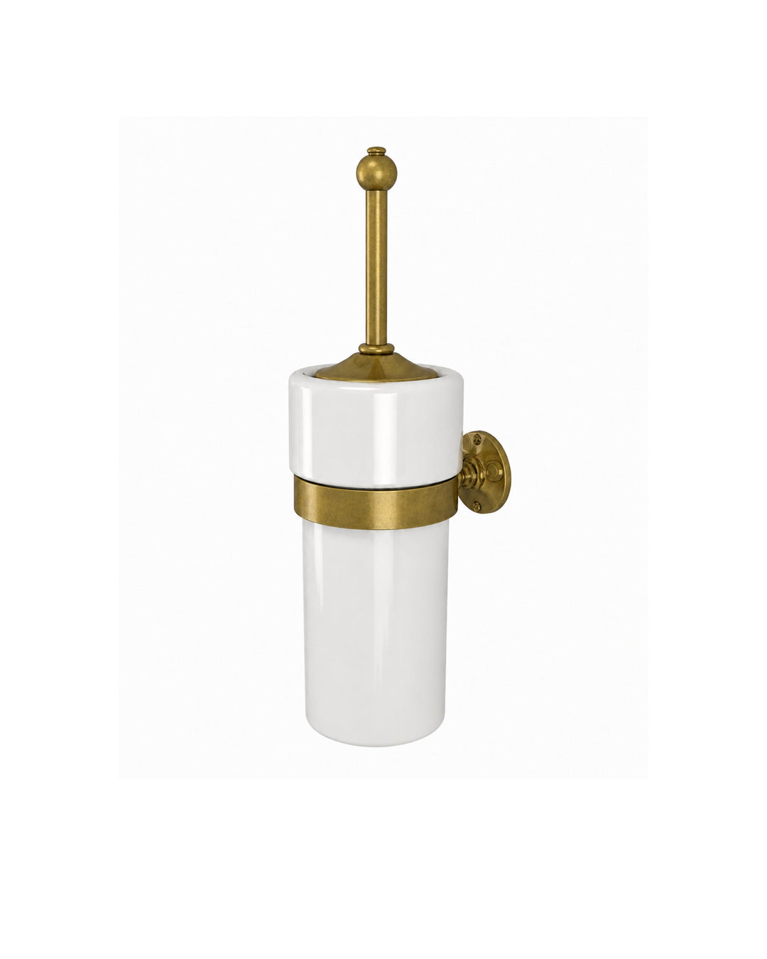 Cavendish toiletbørsteholder i massiv messing – Devon&Devon