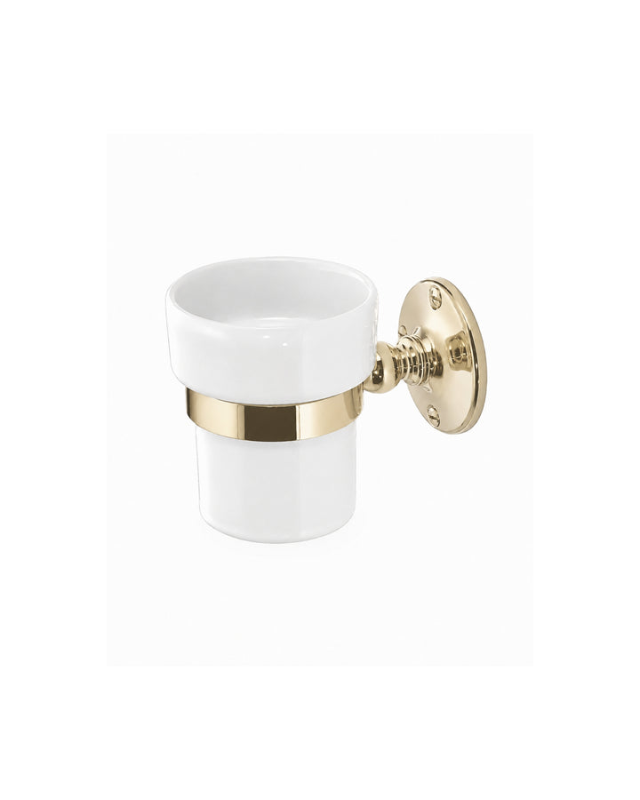 Cavendish tandbørsteholder i massiv messing – Devon&Devon