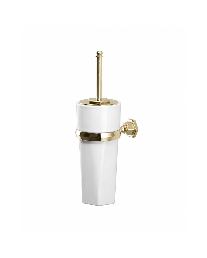 Jubilee toiletbørsteholder i massivt messing – Devon&Devon