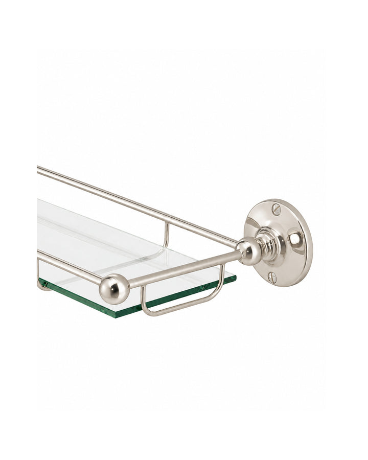 Cavendish glashylde i glas og massiv messing – Devon&Devon