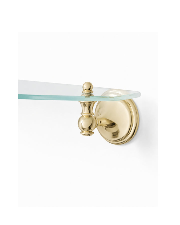 Kalos glashylde i glas og massiv messing – Devon&Devon