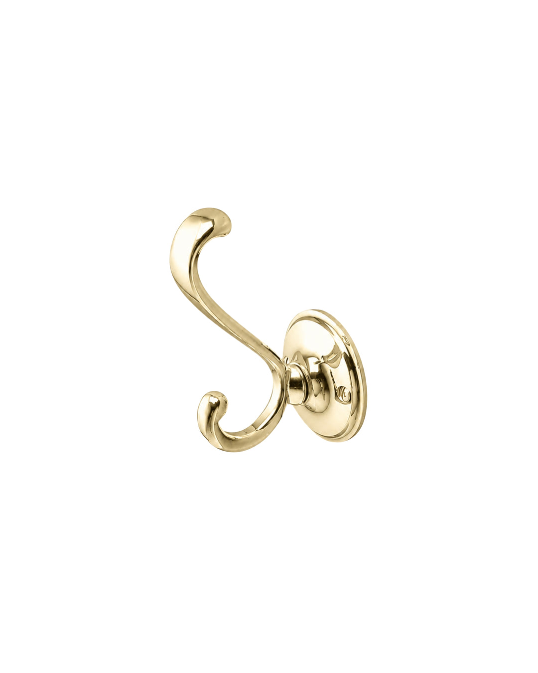 Old Navy dobbelt knage i massivt messing – Devon&Devon