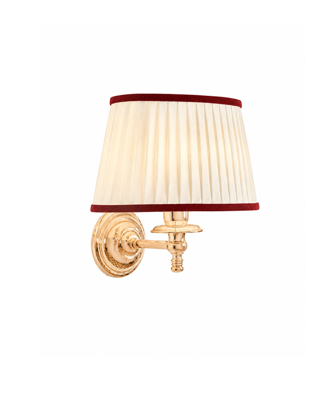 Daisy Velvet 3 væglampe i rosa guld med velourkant – Devon&Devon