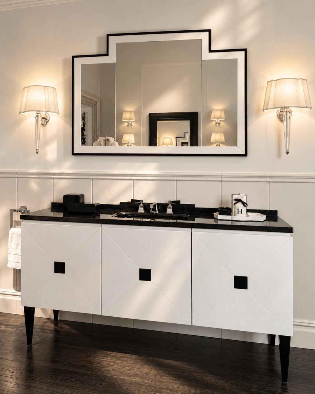 Vogue 1 spejl fra Devon&Devon – detalje