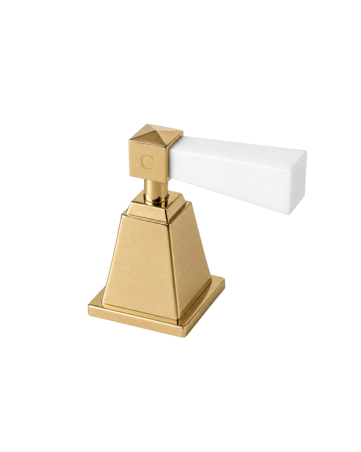 Devon&Devon VIP Time-serien – armatur i massiv messing (mat hvidt greb)