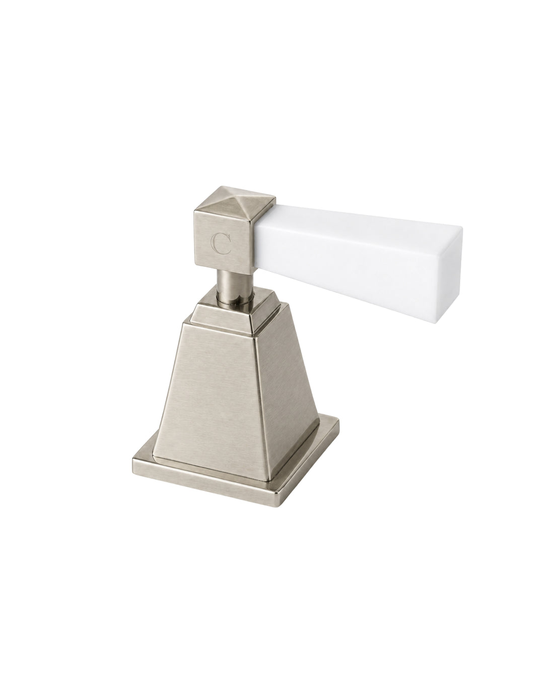 Devon&Devon VIP Time-serien – armatur i massiv messing (mat hvidt greb)