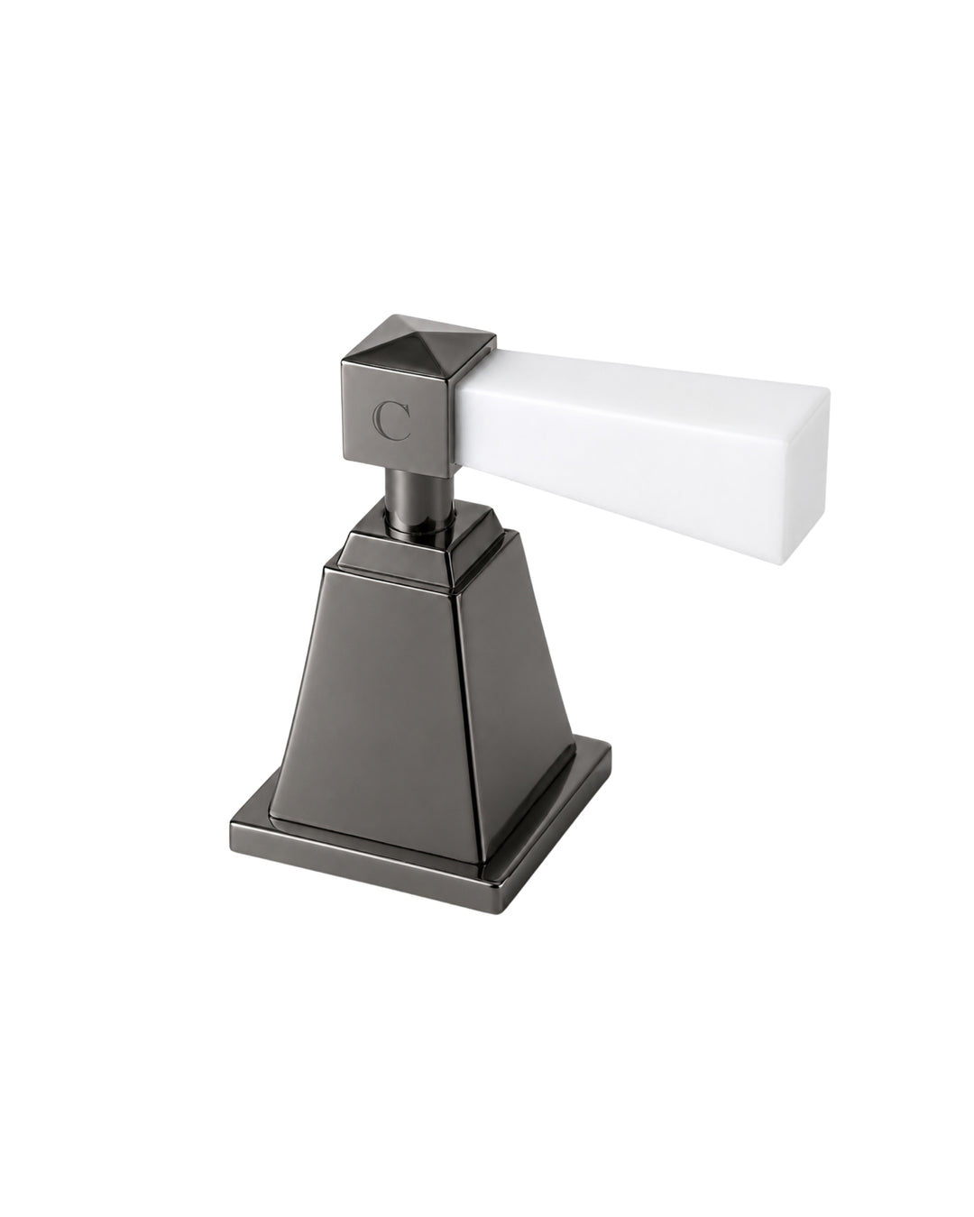 Devon&Devon VIP Time-serien – armatur i massiv messing (mat hvidt greb)
