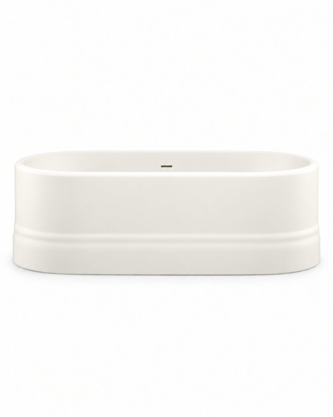 Diva fritstående badekar i White Tec – detalje – Devon&Devon