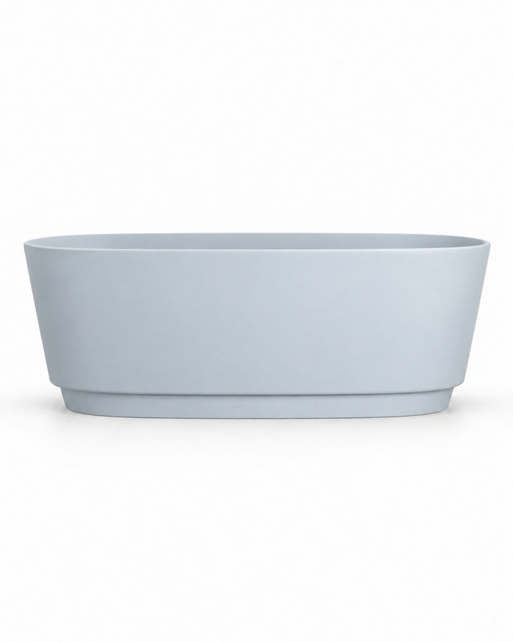 Dove med sokkel – fritstående badekar i White Tec Plus, detalje 4 – Devon&Devon