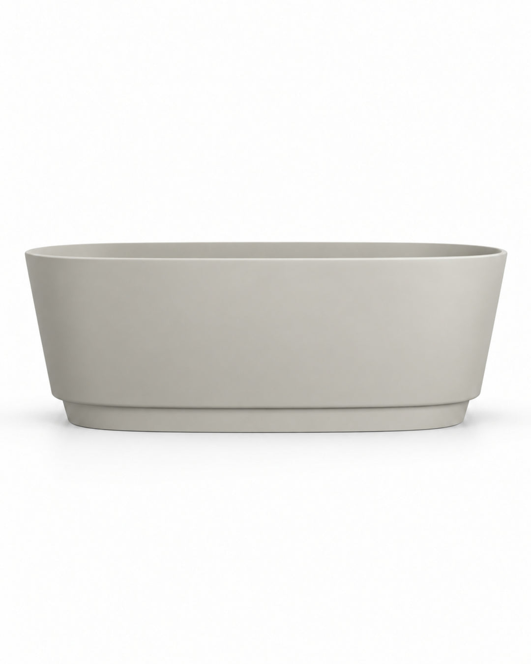 Dove med sokkel – fritstående badekar i White Tec Plus, detalje 3 – Devon&Devon