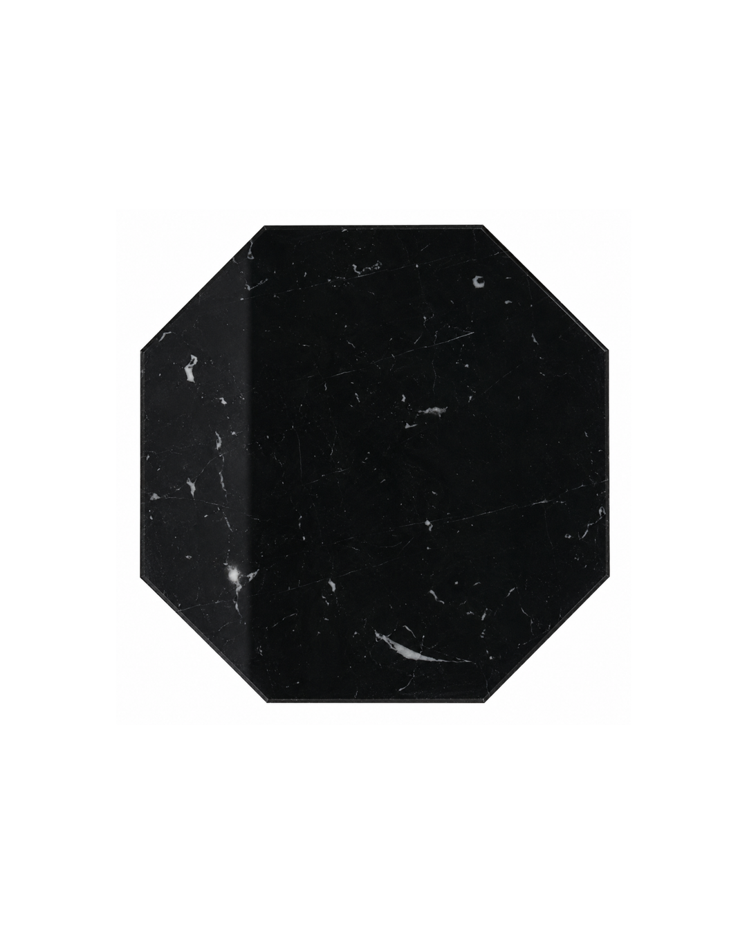 Elite 115 ottekantet marmorflise i sort Nero Marquinha – Elite Marble Tiles fra Devon&Devon