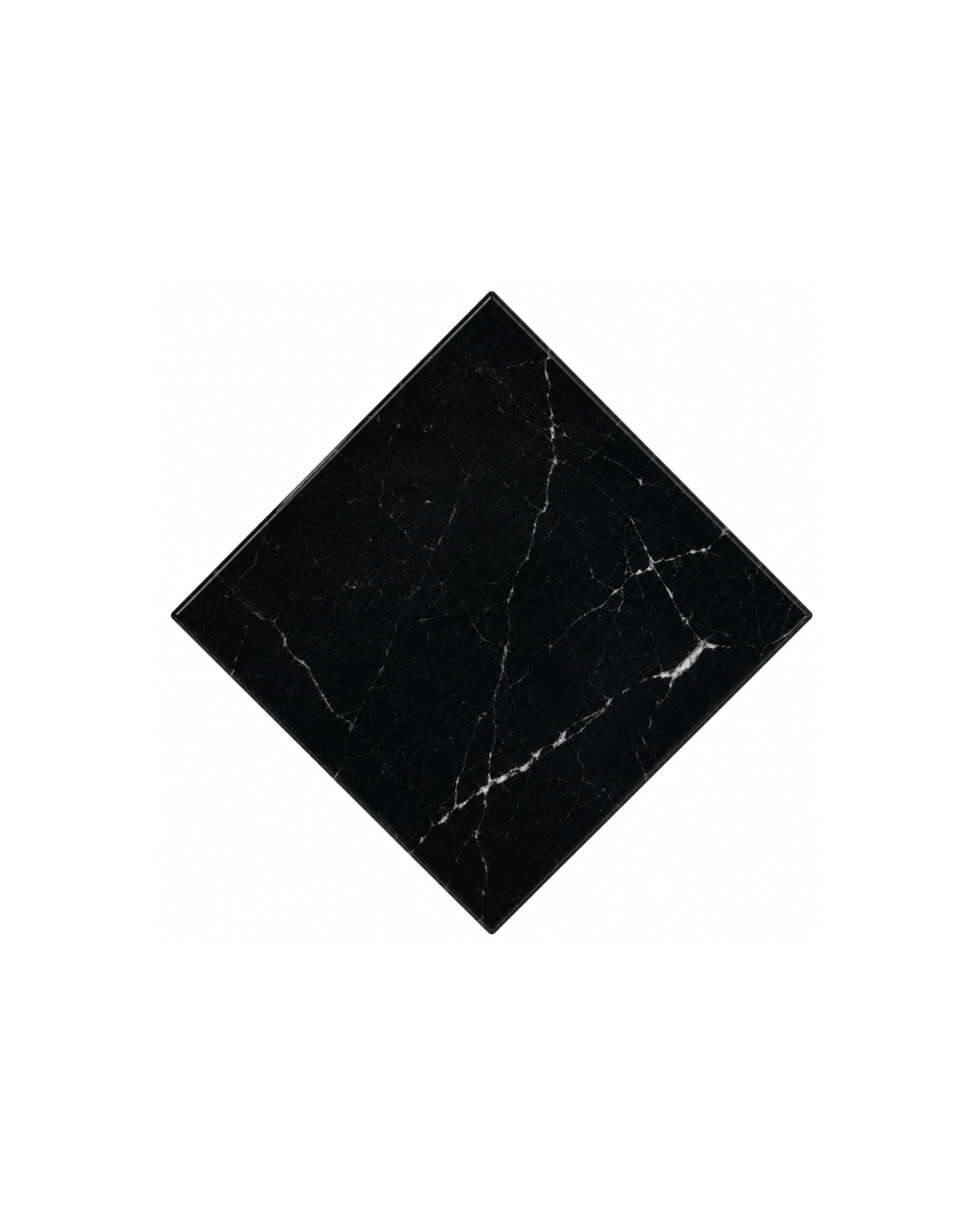 Elite 50 marmor indsæt-brik i sort Nero Marquinha – Elite Marble Tiles fra Devon&Devon