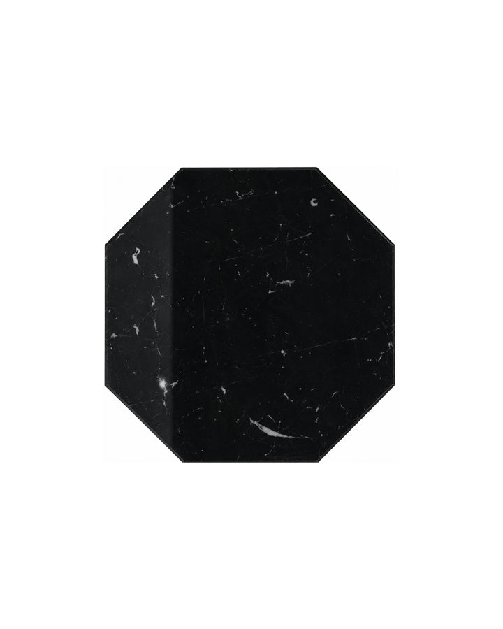 Elite 110 ottekantet marmorflise i sort Nero Marquinha – Elite Marble Tiles fra Devon&Devon