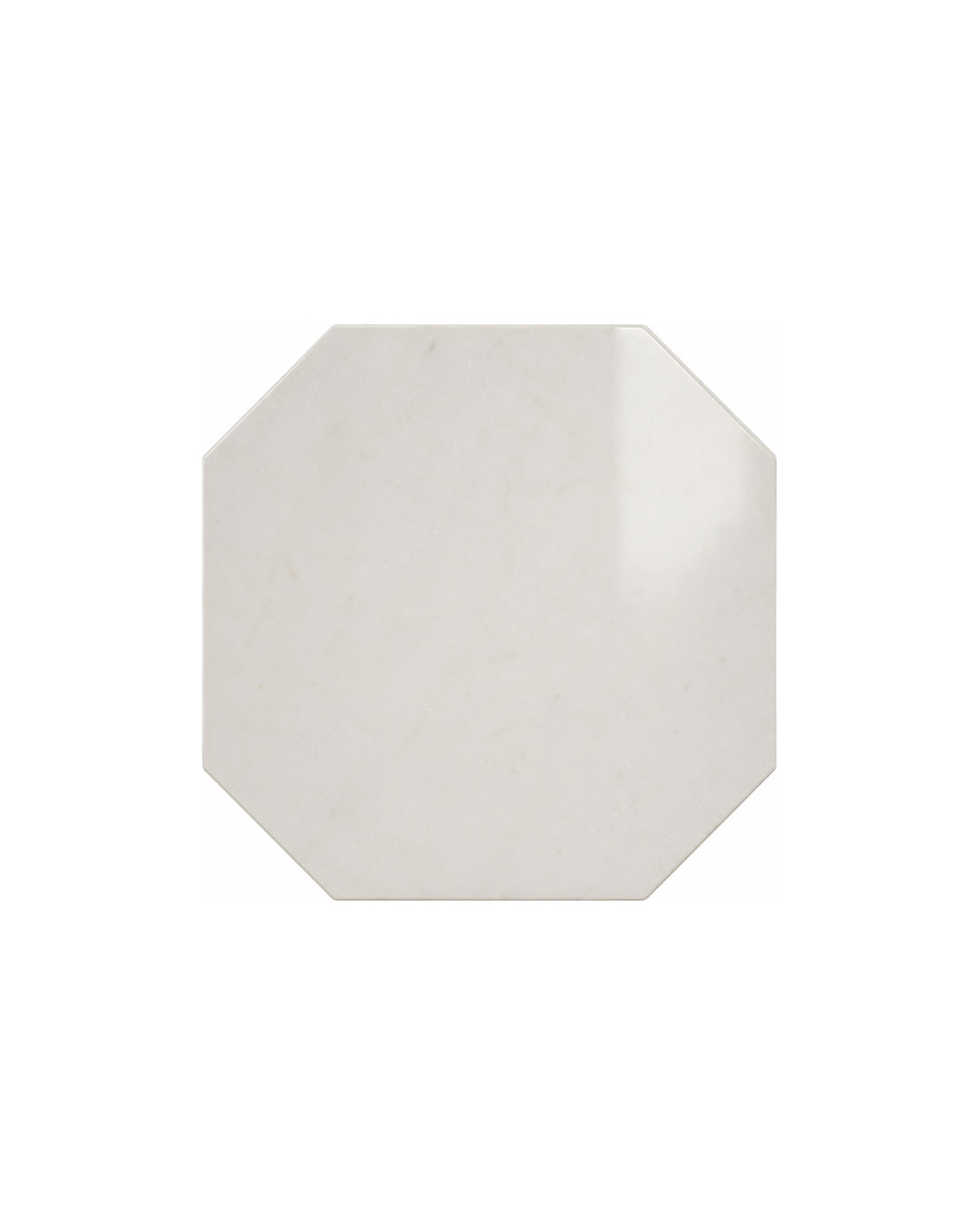 Elite 110 ottekantet marmorflise i hvid White Thassos – Elite Marble Tiles fra Devon&Devon