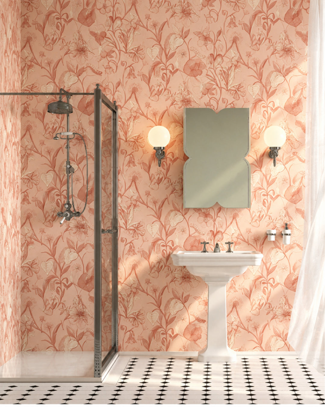 Devon&Devon Flo' tapet i rosa fra Style Office-kollektionen