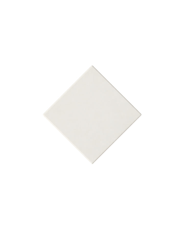 Heritage cabochon-indsæt 5×5 · Hvid