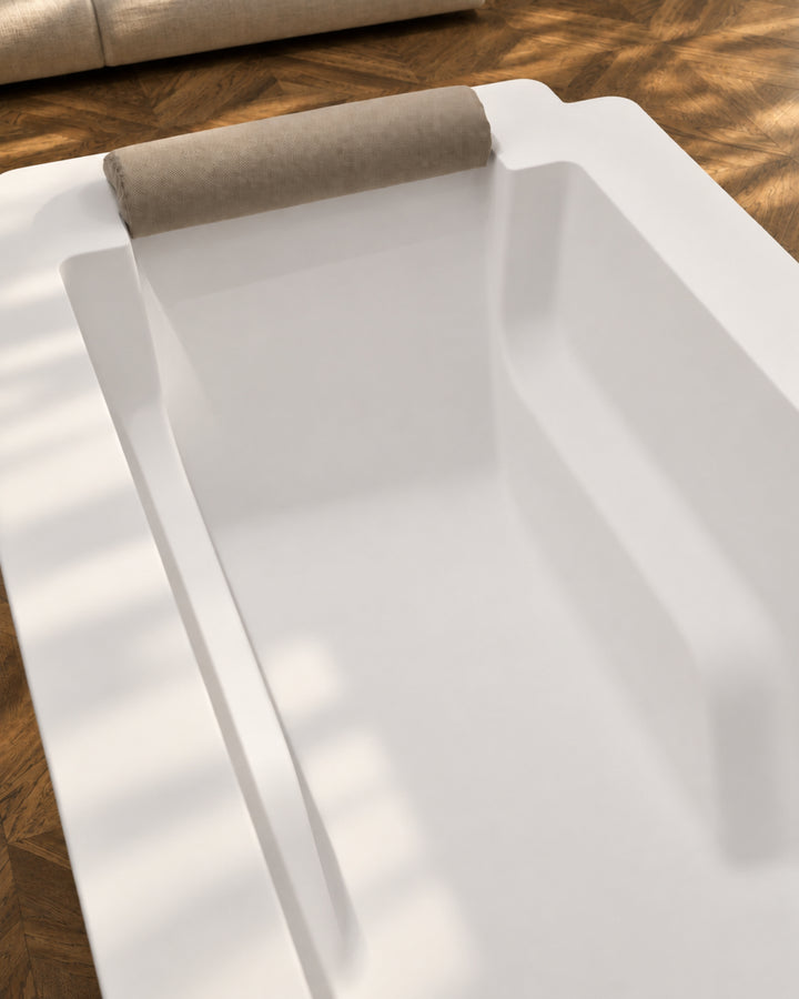 The Thirties fritstående badekar i White Tec Plus – detalje 2 – Devon&Devon