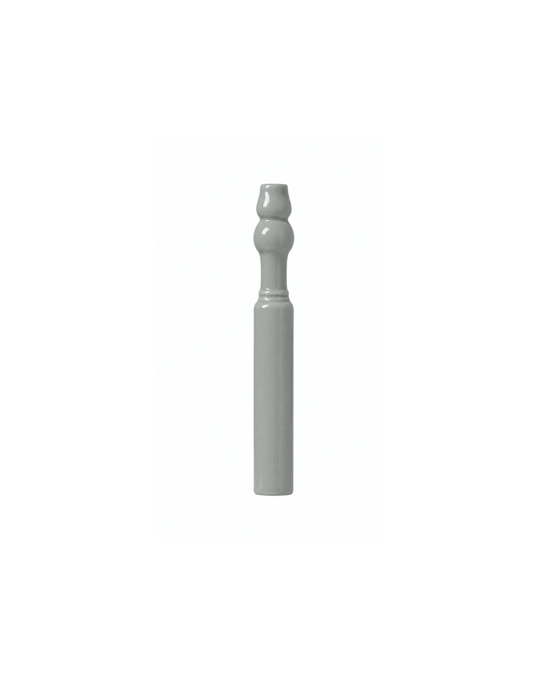 Lambris endestykke til sokkel i Støvet salvie, blank finish – Devon&Devon