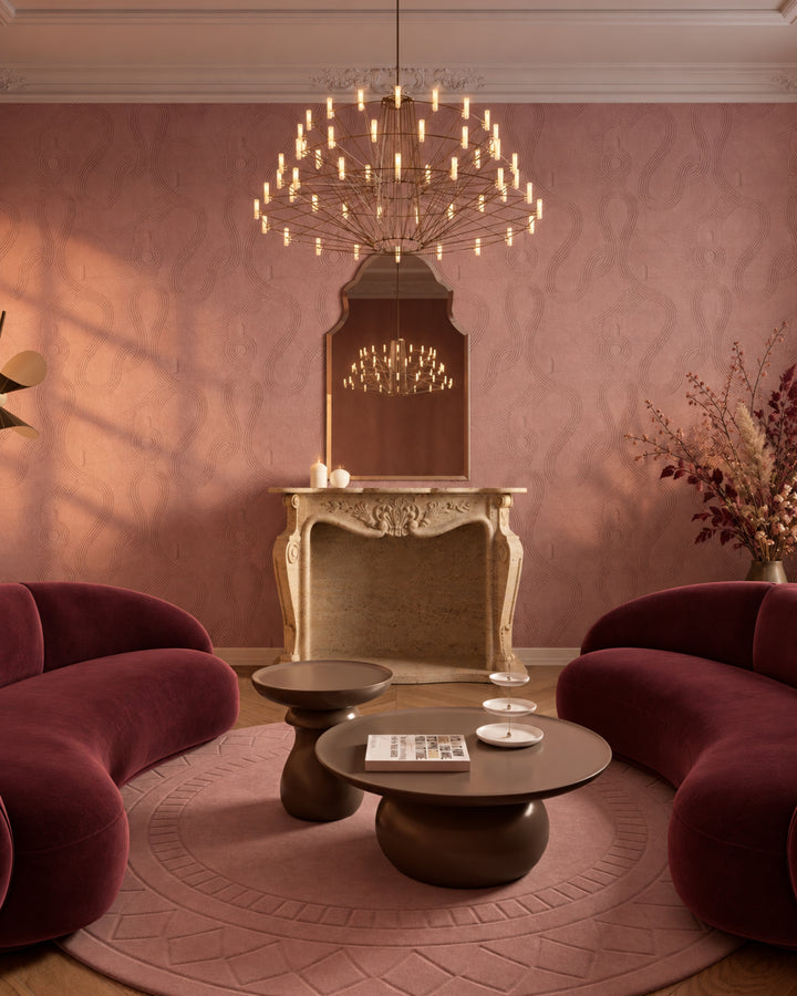 Devon&Devon Zen tapet i rosa fra Marcel Wanders-kollektionen