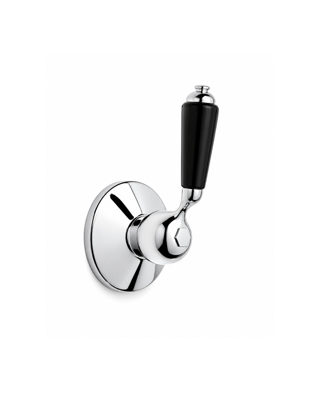 Black Dandy diverter med porcelænshåndtag – Devon&Devon | DSL Studio