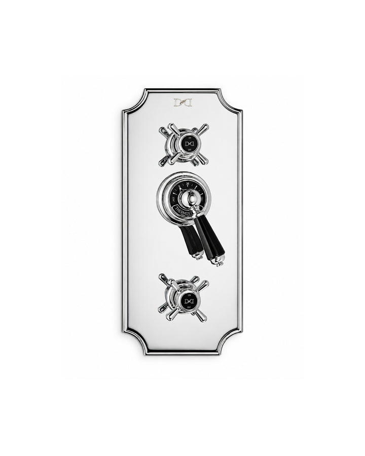 Black Dandy indbygget termostatbatteri med 2-vejs diverter – Devon&Devon | DSL Studio