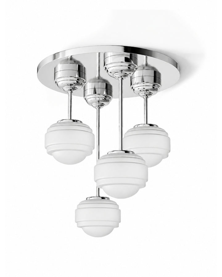 Allure lysekrone i krom – Devon&Devon