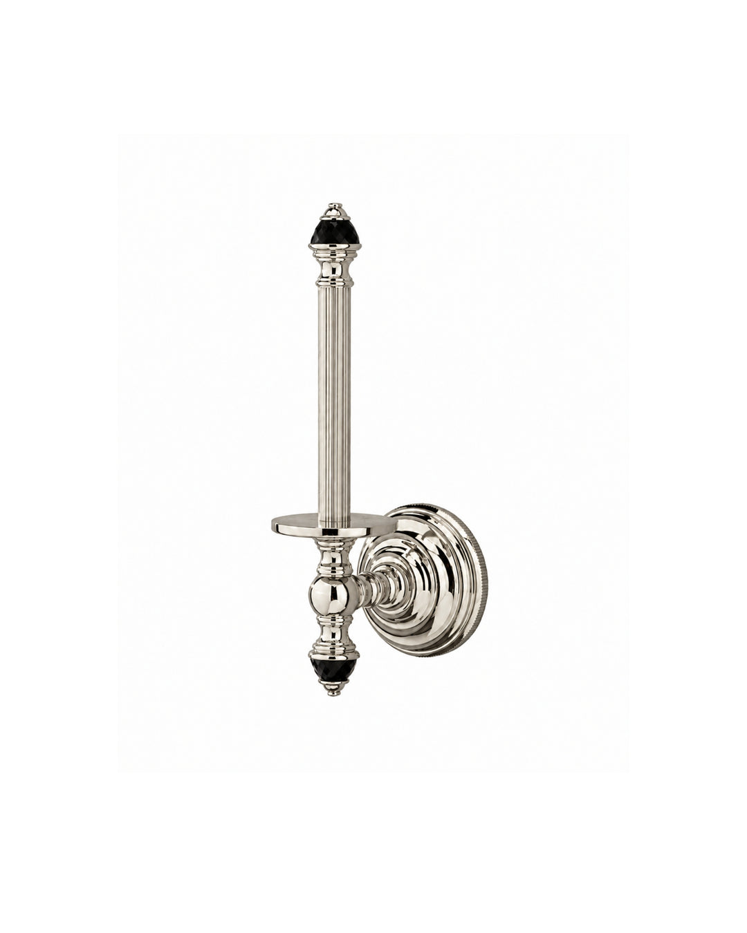 Black Diamond reserve-toiletrulleholder i massivt messing fra Devon&Devon
