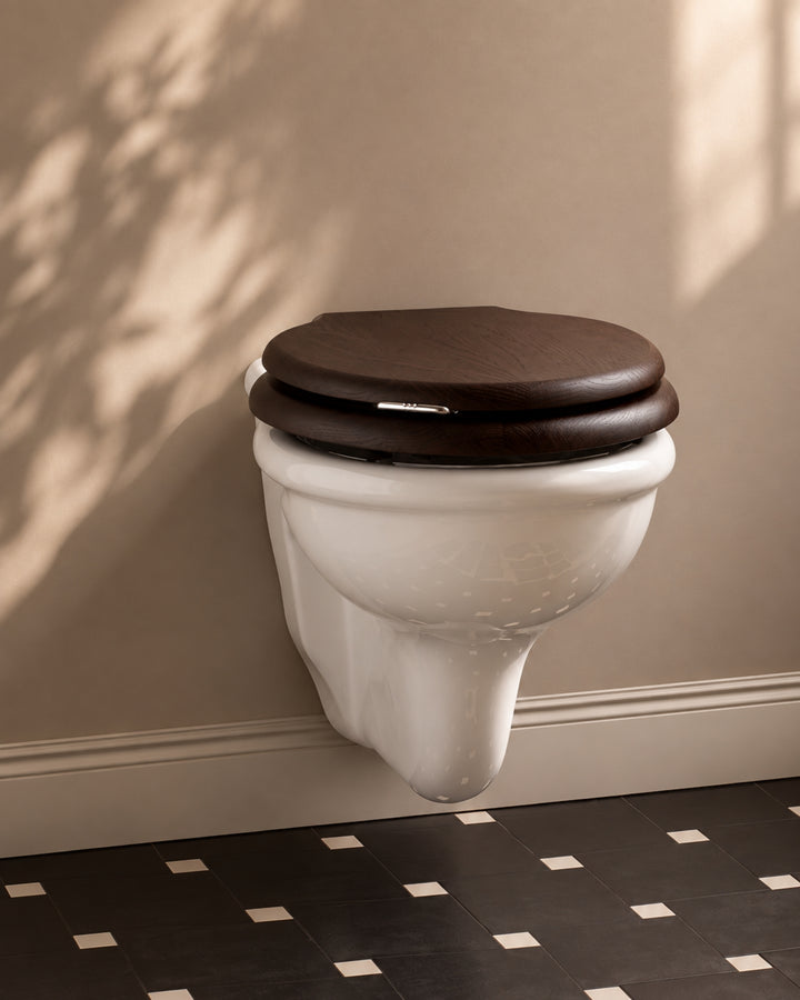 Etoile væghængt toilet i hvid keramik fra Devon&Devon