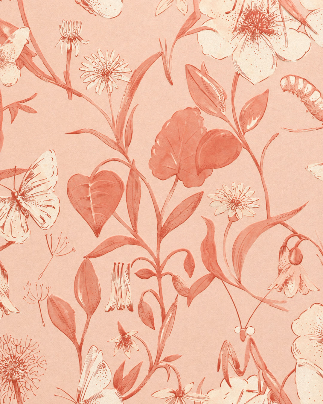 Devon&Devon Flo' tapet i rosa fra Style Office-kollektionen