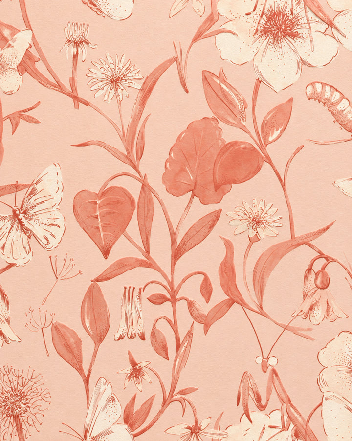 Devon&Devon Flo' tapet i rosa fra Style Office-kollektionen