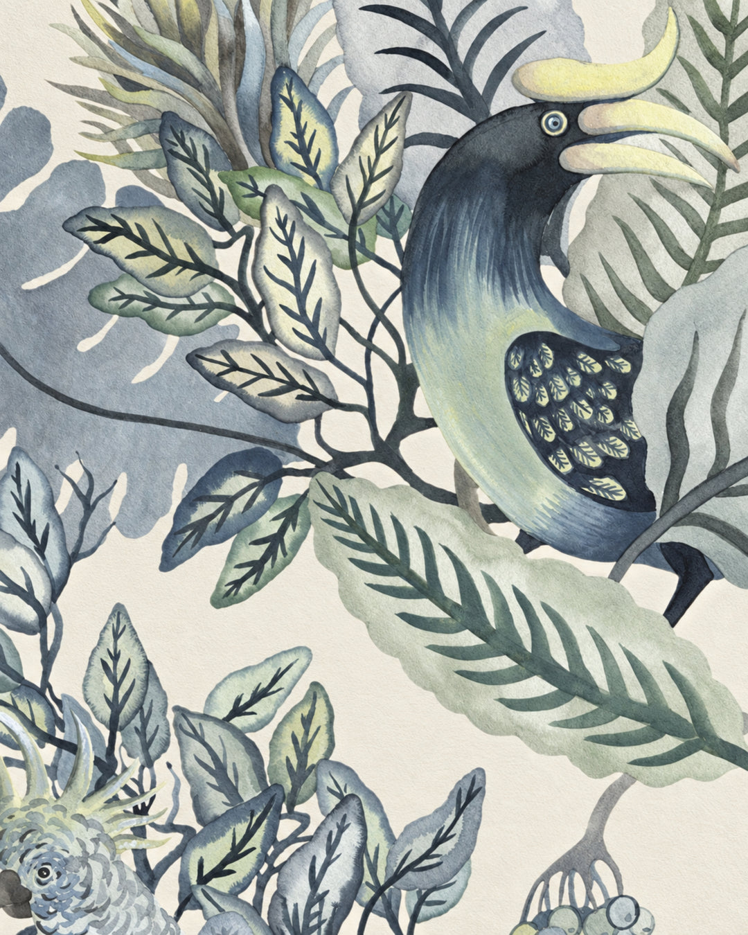 Devon&Devon Rainforest tapet nr. 3 fra Francesca Greco-kollektionen