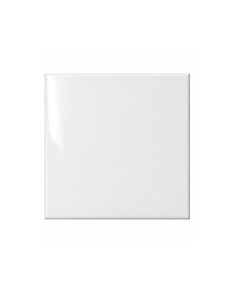 Simply 15×15 flise · Hvid