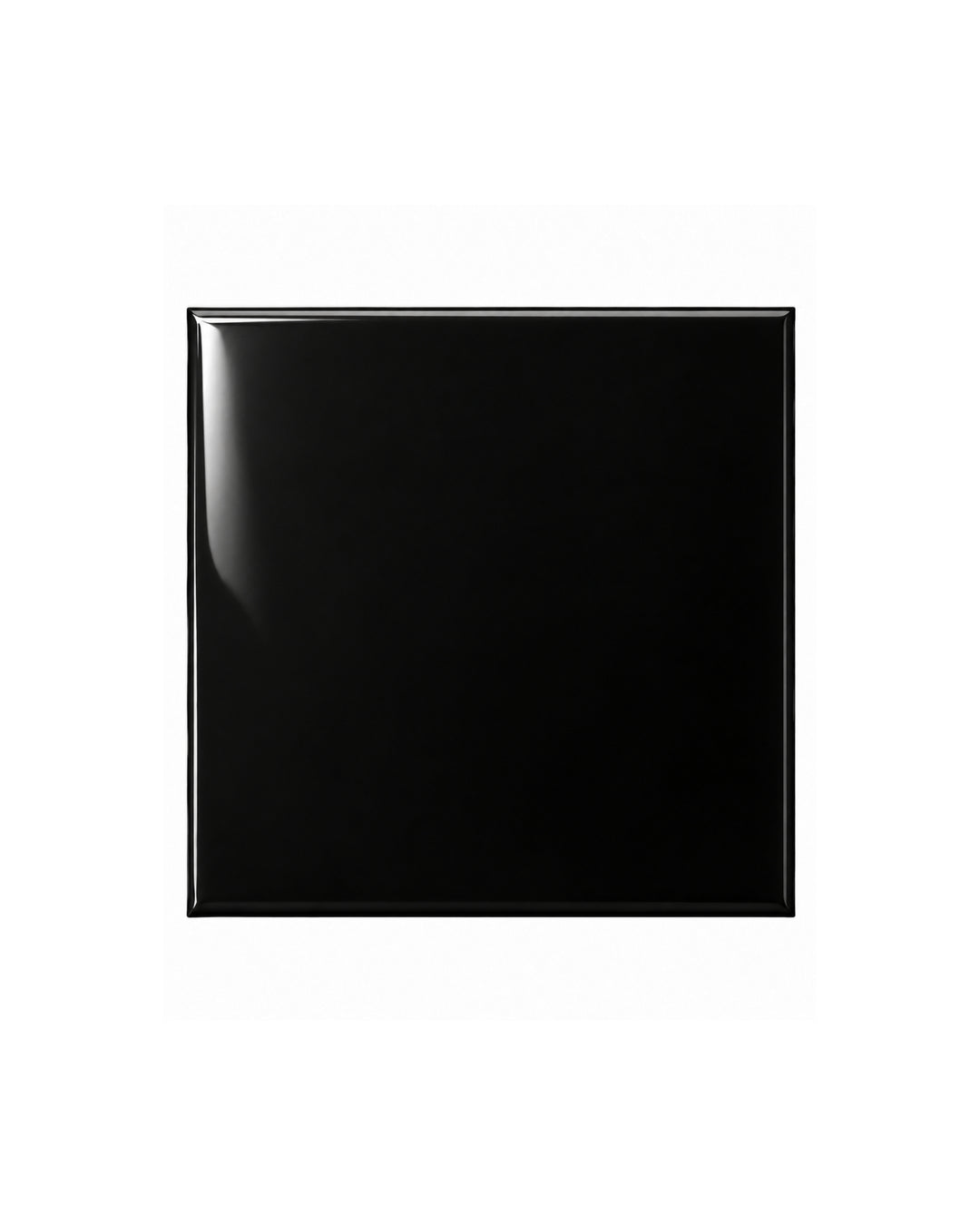 Simply 15×15 flise i sort, blank keramik – Devon&Devon