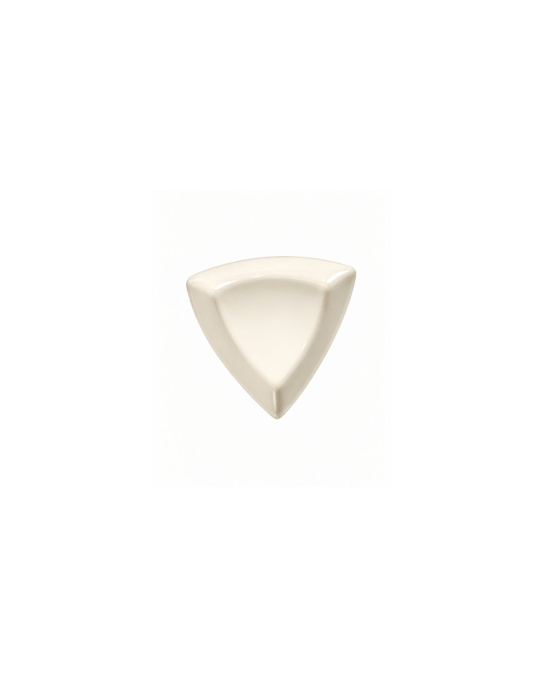 Simply endestykke til hjørneprofil i creme, blank keramik – Devon&Devon