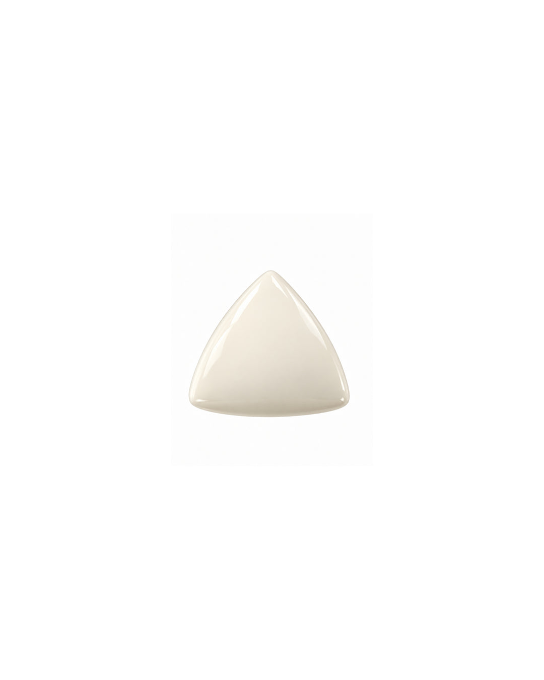 Simply endestykke til kantprofil i creme, blank keramik – Devon&Devon