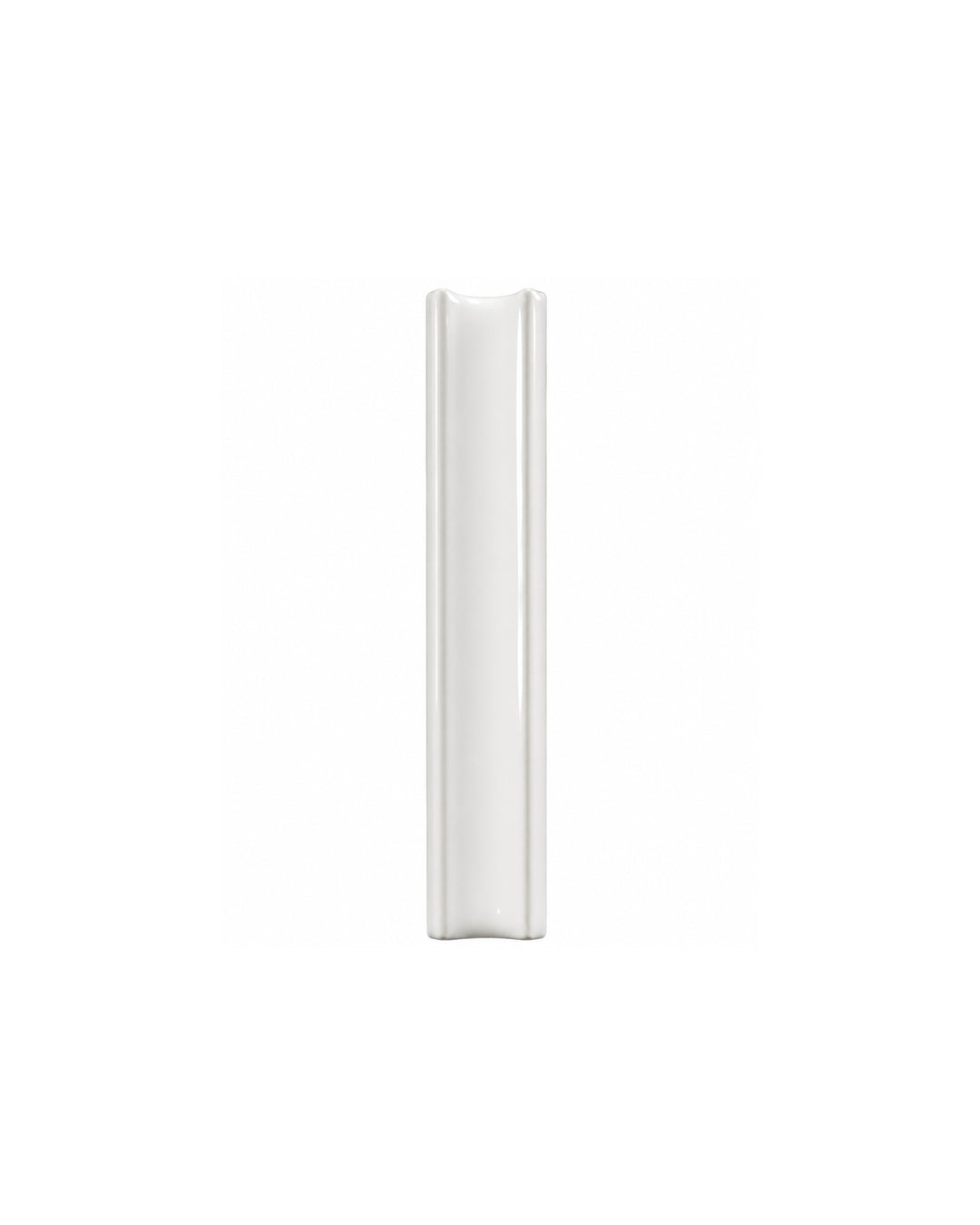 Simply hjørneprofil i hvid, blank keramik – Devon&Devon