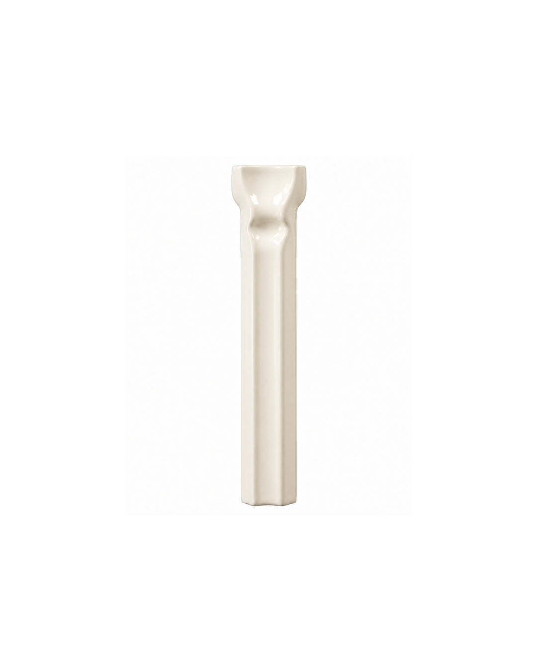Simply sokkel indvendigt hjørne i creme, blank keramik – Devon&Devon