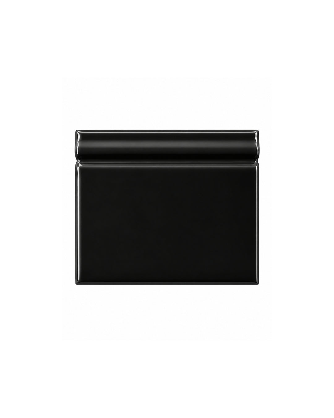 Simply sokkel i sort, blank keramik – Devon&Devon