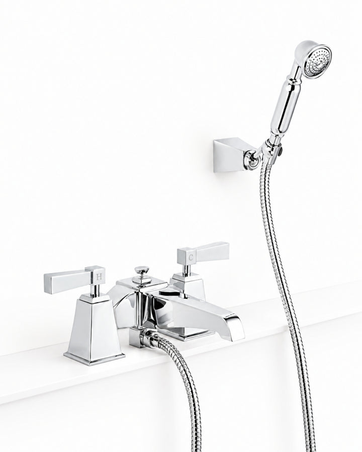 VIP Time badekar- og brusearmatur til bordmontering i massiv messing – Devon&Devon (billede 2)