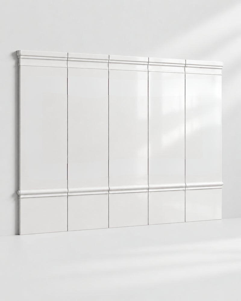 Élysées Boiserie Komposition A – Enkel panelvæg (komplet væg 2,0 m)