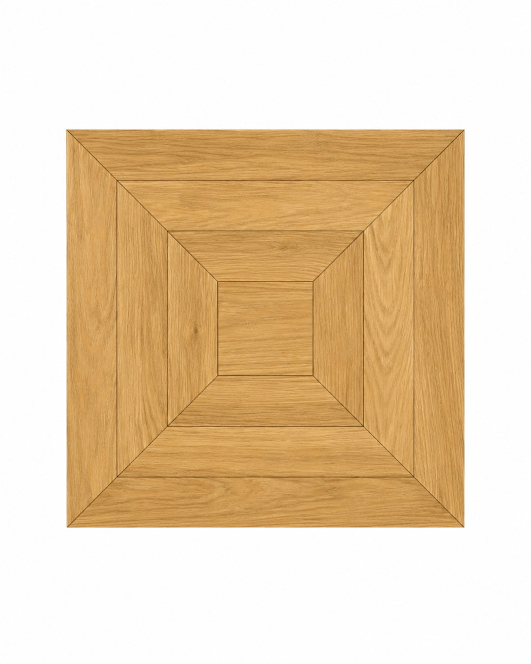Intarsia DDFZ66 egetræsgulv i lys finish – intarsia parketgulv 60×60 cm, Devon&Devon