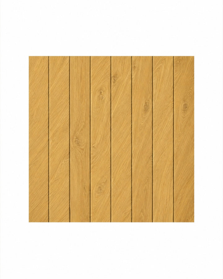 Intarsia DDPP11 egetræsgulv i lys finish – intarsia parketgulv 60×60 cm, Devon&Devon